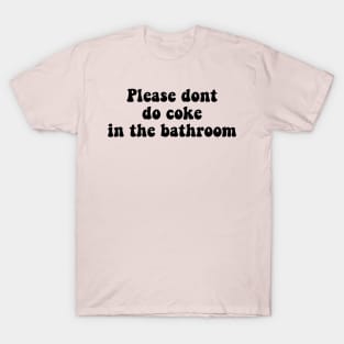 Coke meme black T-Shirt